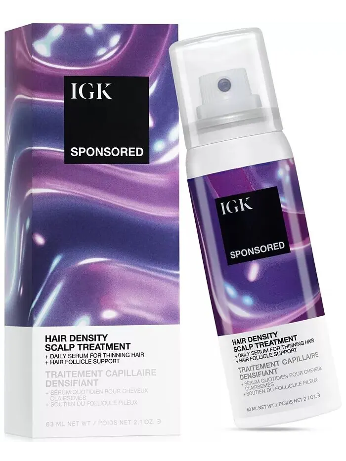 Спонсируемое средство для повышения плотности волос, 2,1 унции Igk Hair — изображение 2 из 13
