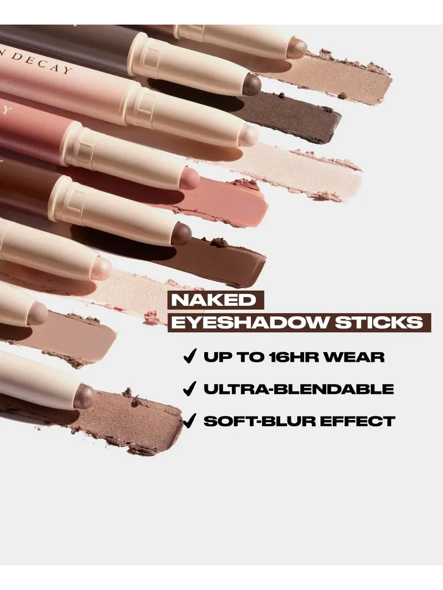Тени для век Urban Decay Naked Eyeshadow Sticks, 0.04 oz, Blurred Out — изображение 4 из 6