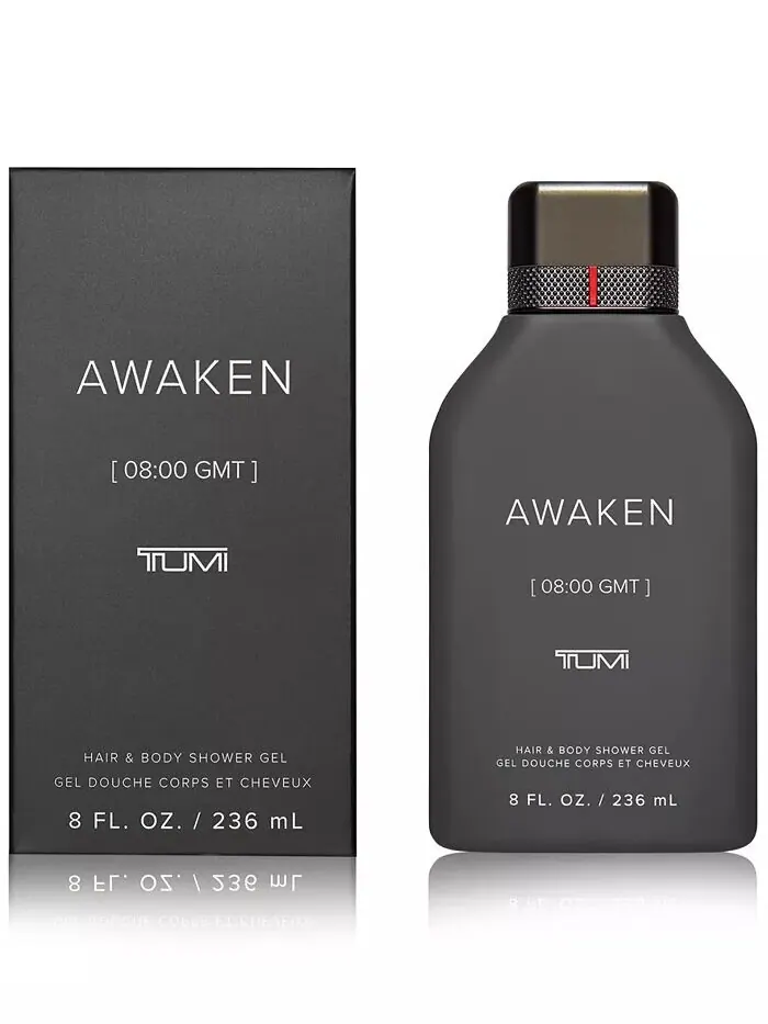 Гель для душа Tumi Awaken [08:00 GMT] для волос и тела, 8 унций — изображение 3 из 4