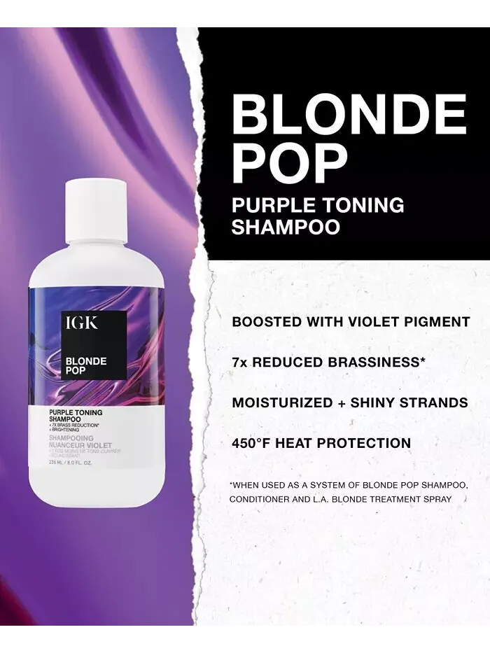 Шампунь для блондинок Pop Igk Hair — изображение 4 из 4