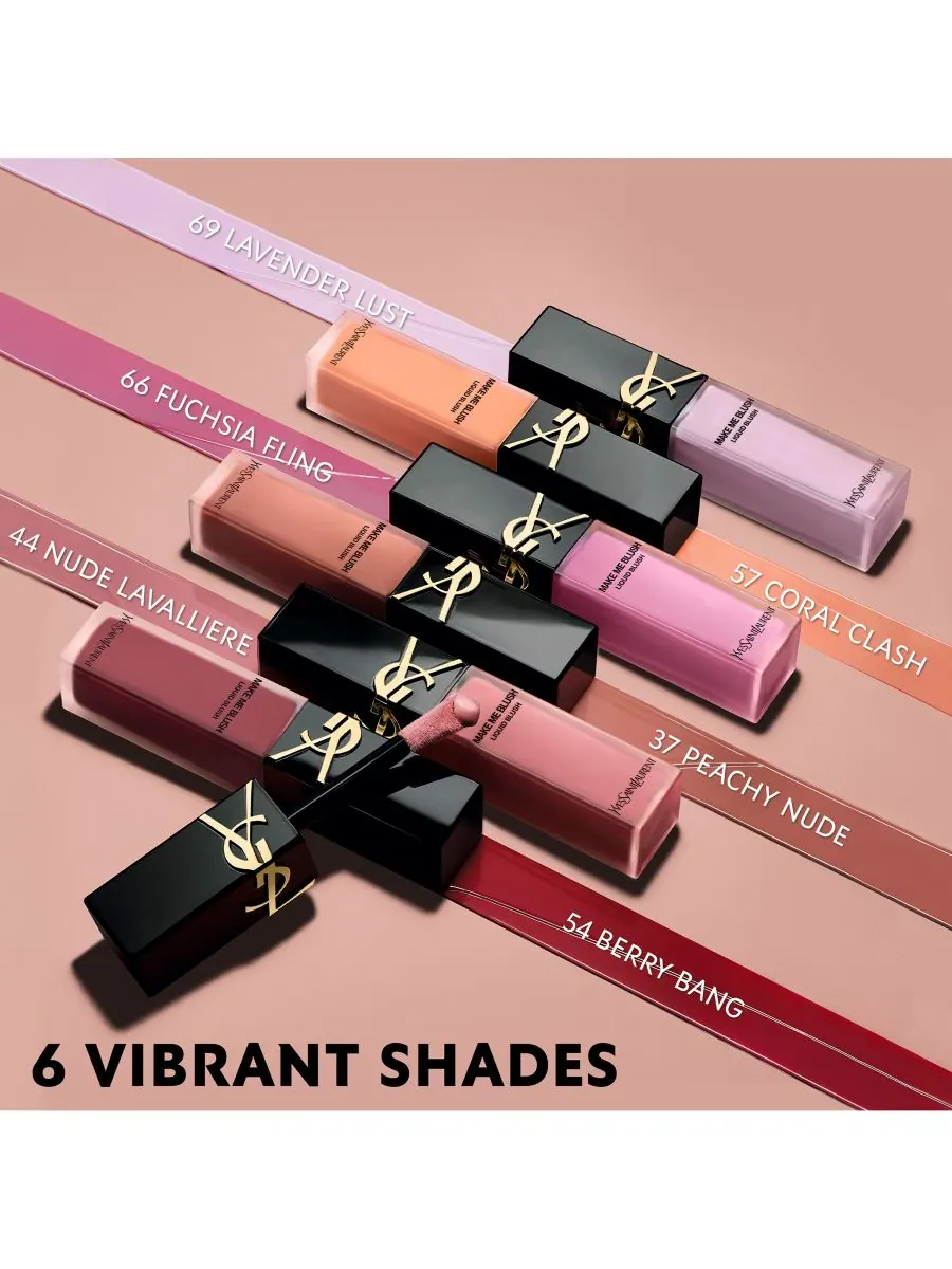 Жидкие румяна Make Me Blush Yves Saint Laurent, цвет 69 lavender lust — изображение 2 из 4