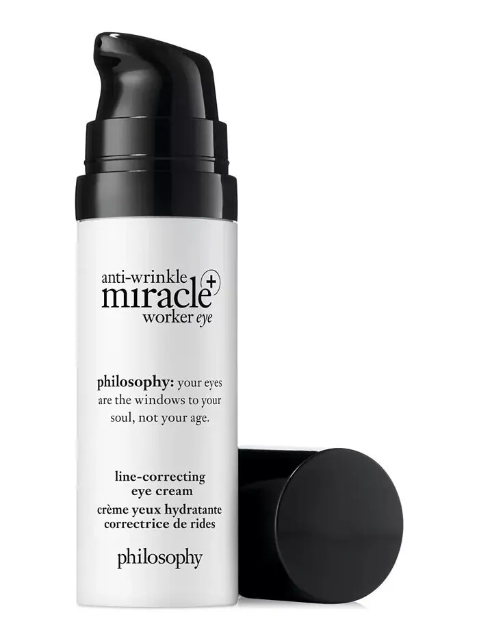 Крем для век против морщин Miracle Worker+, корректирующий морщины, 0,5 унции Philosophy