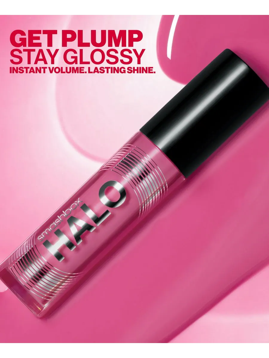 Блеск для губ Halo Plump + Glow Smashbox, цвет beam — изображение 8 из 8