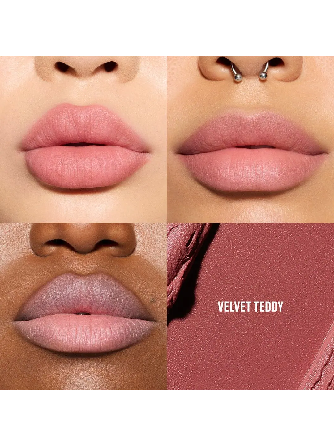 Мусс для губ и щёк MAC Powder Kiss Lip + Cheek Mousse, Velvet Teddy, 5 мл — изображение 6 из 9