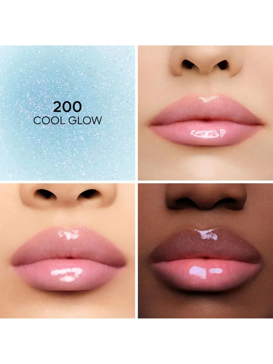Помада для губ KissKiss Bee Glow Lip Plump GUERLAIN, 200 Cool Glow — изображение 2 из 7