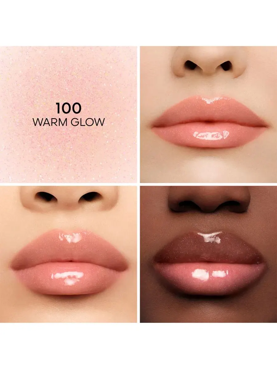 Блеск для губ с эффектом объема KissKiss Bee Glow Lip Plump GUERLAIN, Warm Glow — изображение 2 из 7