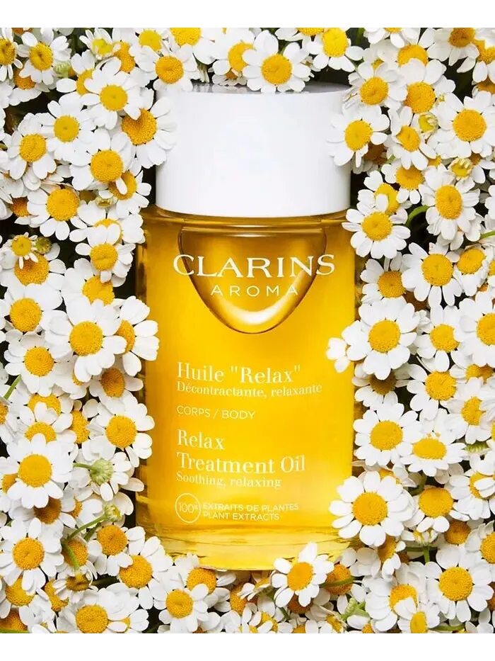 Разглаживающее и питательное лечебное масло для тела Relax Clarins — изображение 2 из 5
