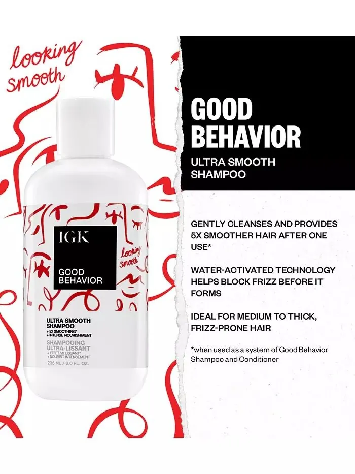 Good Behavior Ultra Smooth Шампунь Igk Hair — изображение 8 из 12