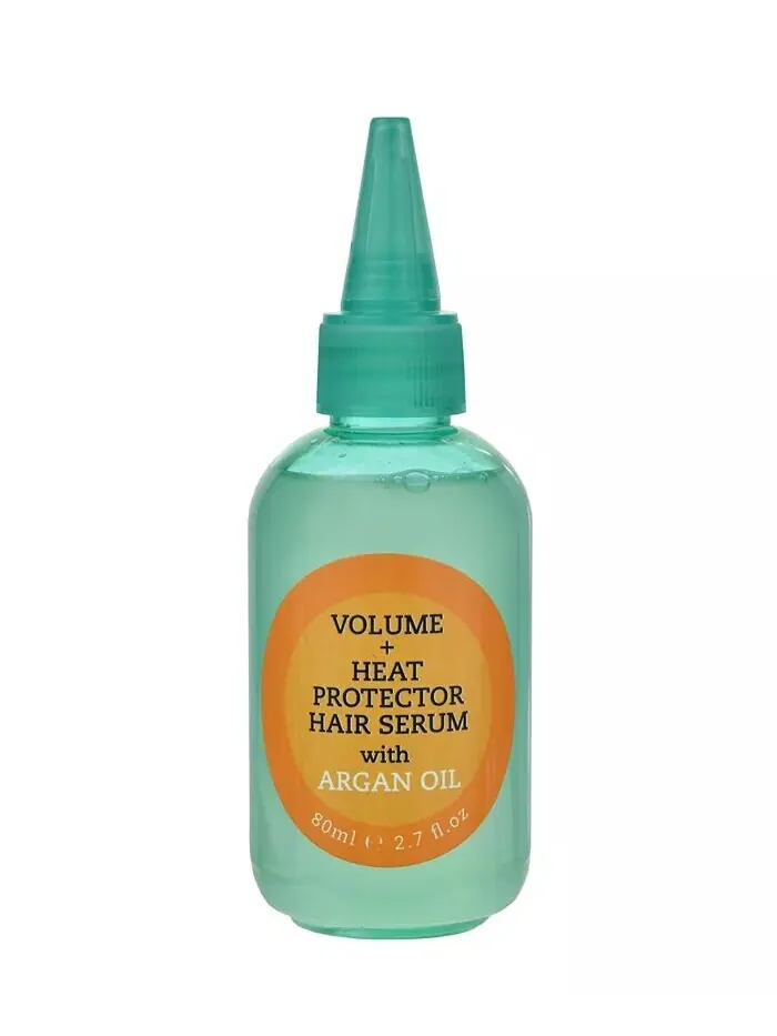 Сыворотка для волос Volume + Heat Protector с аргановым маслом, 2,7 унции Purecode