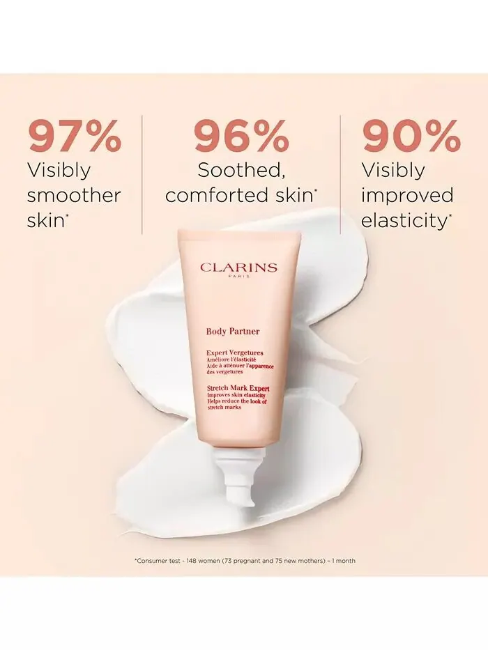 Укрепляющий крем от растяжек Body Partner, 5,8 унции Clarins — изображение 2 из 9