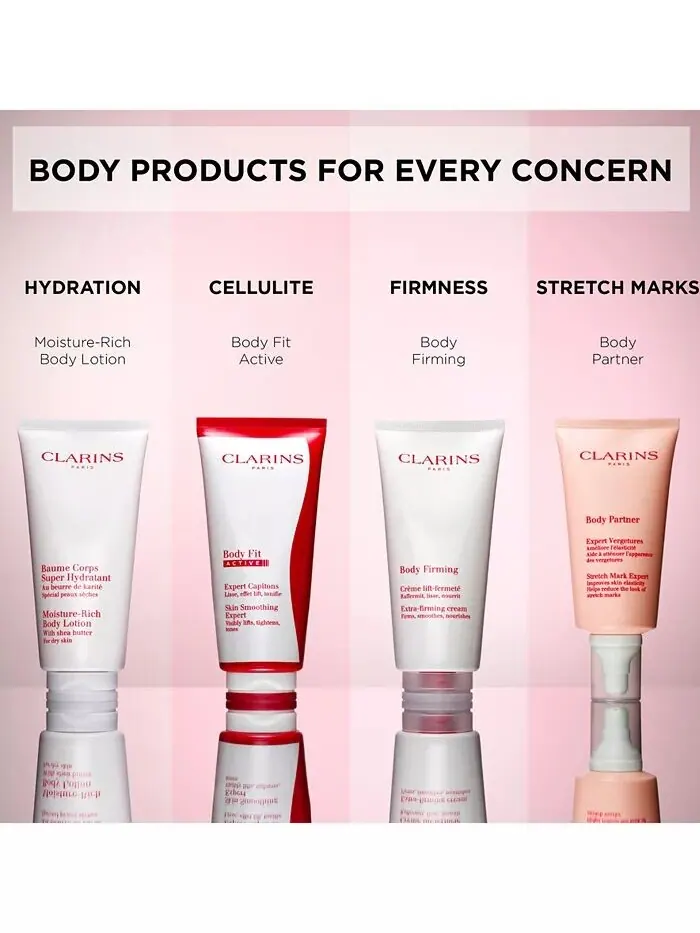 Укрепляющий крем от растяжек Body Partner, 5,8 унции Clarins — изображение 5 из 9