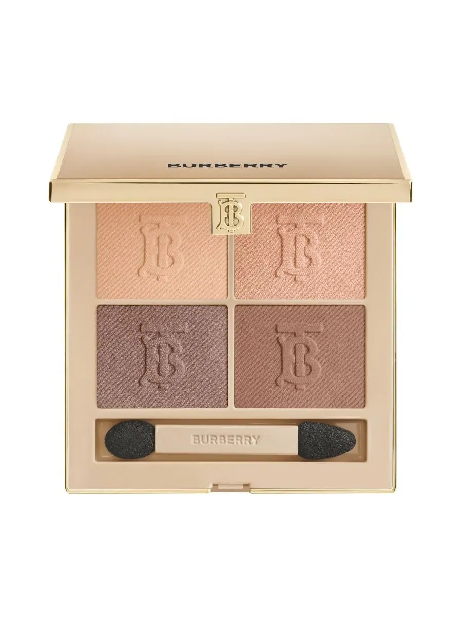 Палетка теней для век Eye Quad, 0,16 унции Burberry, 01 Iconic Honey