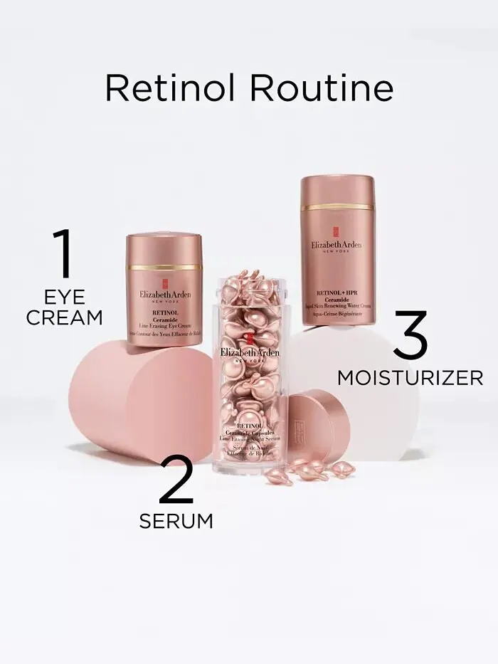 Сыворотка Elizabeth Arden — Retinol + HPR Ceramine Capsules для быстрого обновления кожи — изображение 7 из 14
