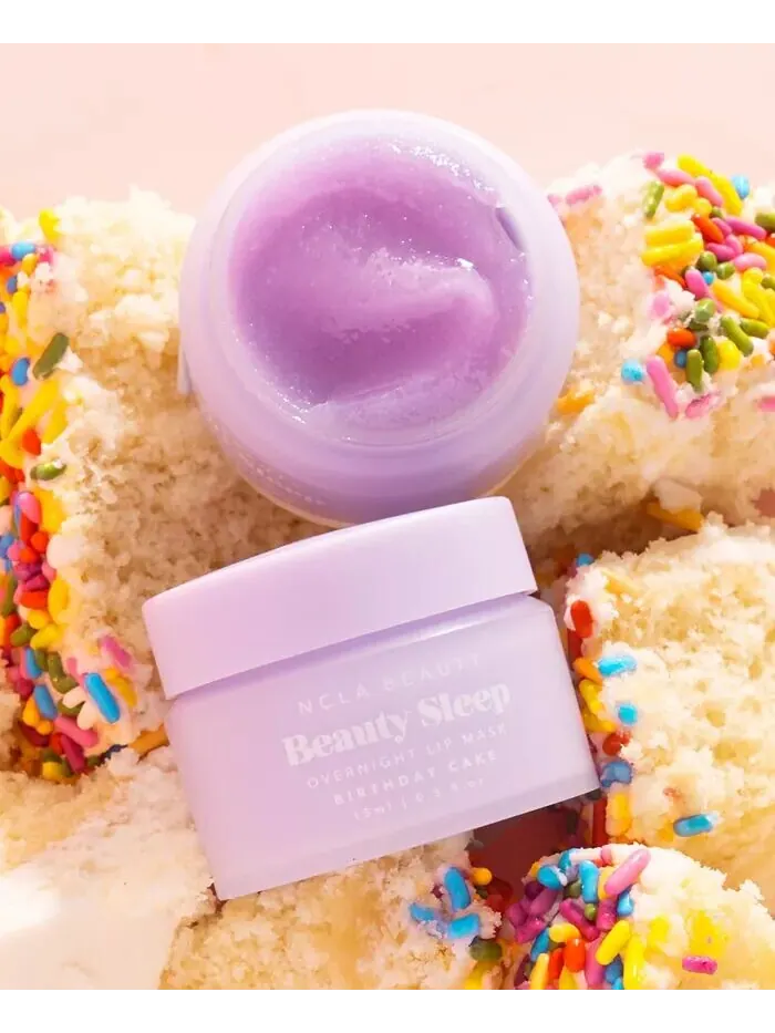 Маска для лица NCLA Beauty — Ночная для губ Sleep Night - Торт ко дню рождения — изображение 4 из 7