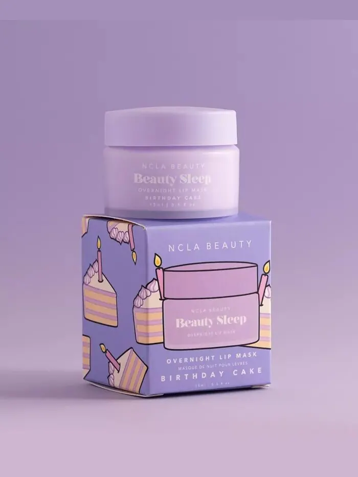 Маска для лица NCLA Beauty — Ночная для губ Sleep Night - Торт ко дню рождения — изображение 7 из 7