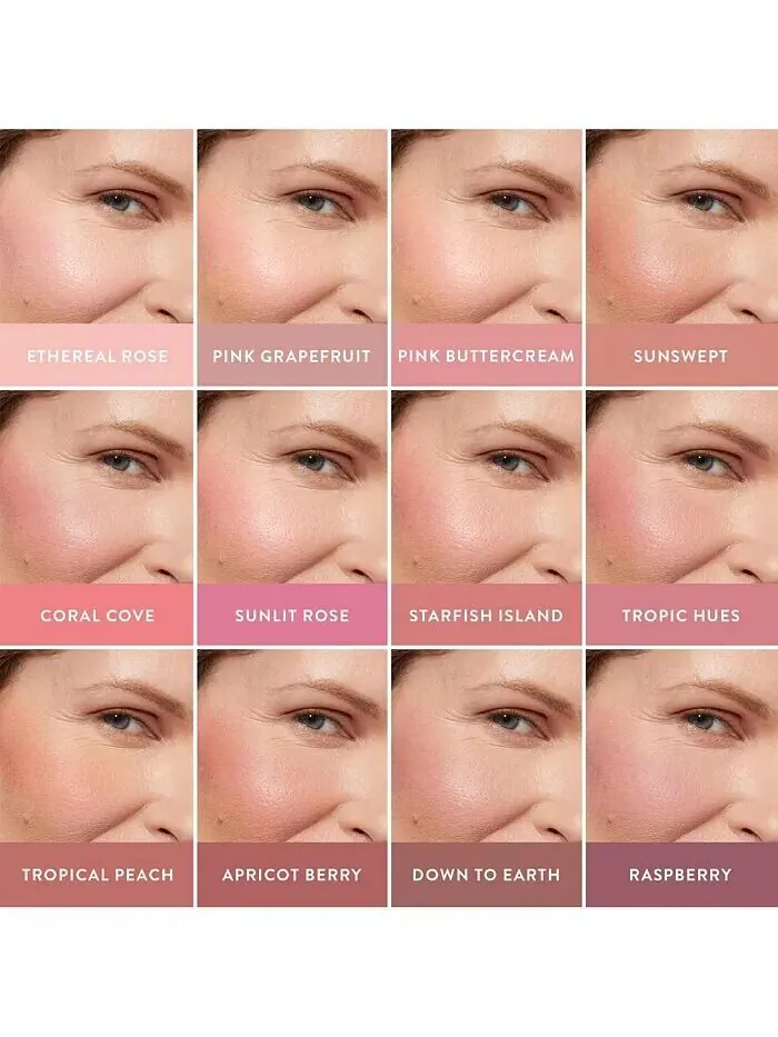Мраморные румяна Baked Blush-N-Brighten Laura Geller Beauty, цвет Starfish Island — изображение 7 из 9