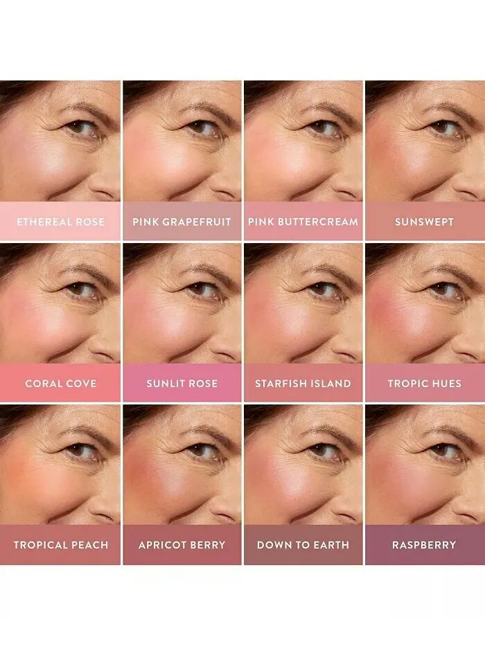 Мраморные румяна Baked Blush-N-Brighten Laura Geller Beauty, цвет Starfish Island — изображение 8 из 9