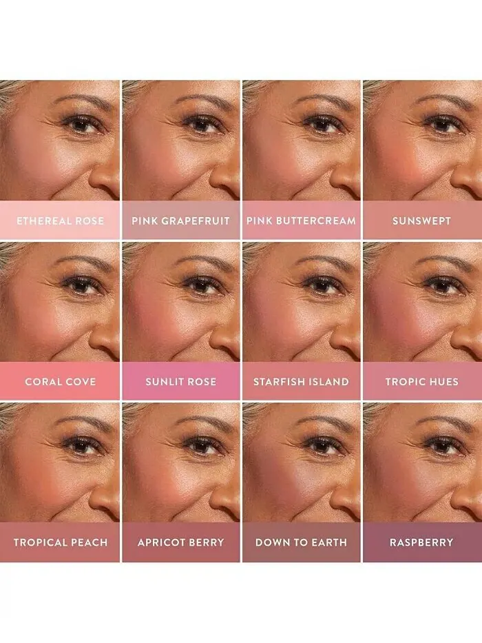 Мраморные румяна Baked Blush-N-Brighten Laura Geller Beauty, цвет Starfish Island — изображение 9 из 9