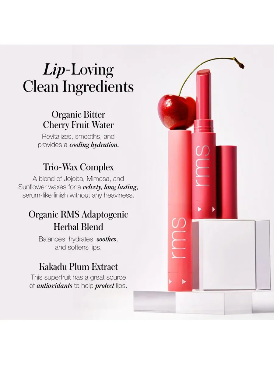 Легендарная сывороточная помада RMS Beauty, цвет ruby moon — изображение 7 из 10