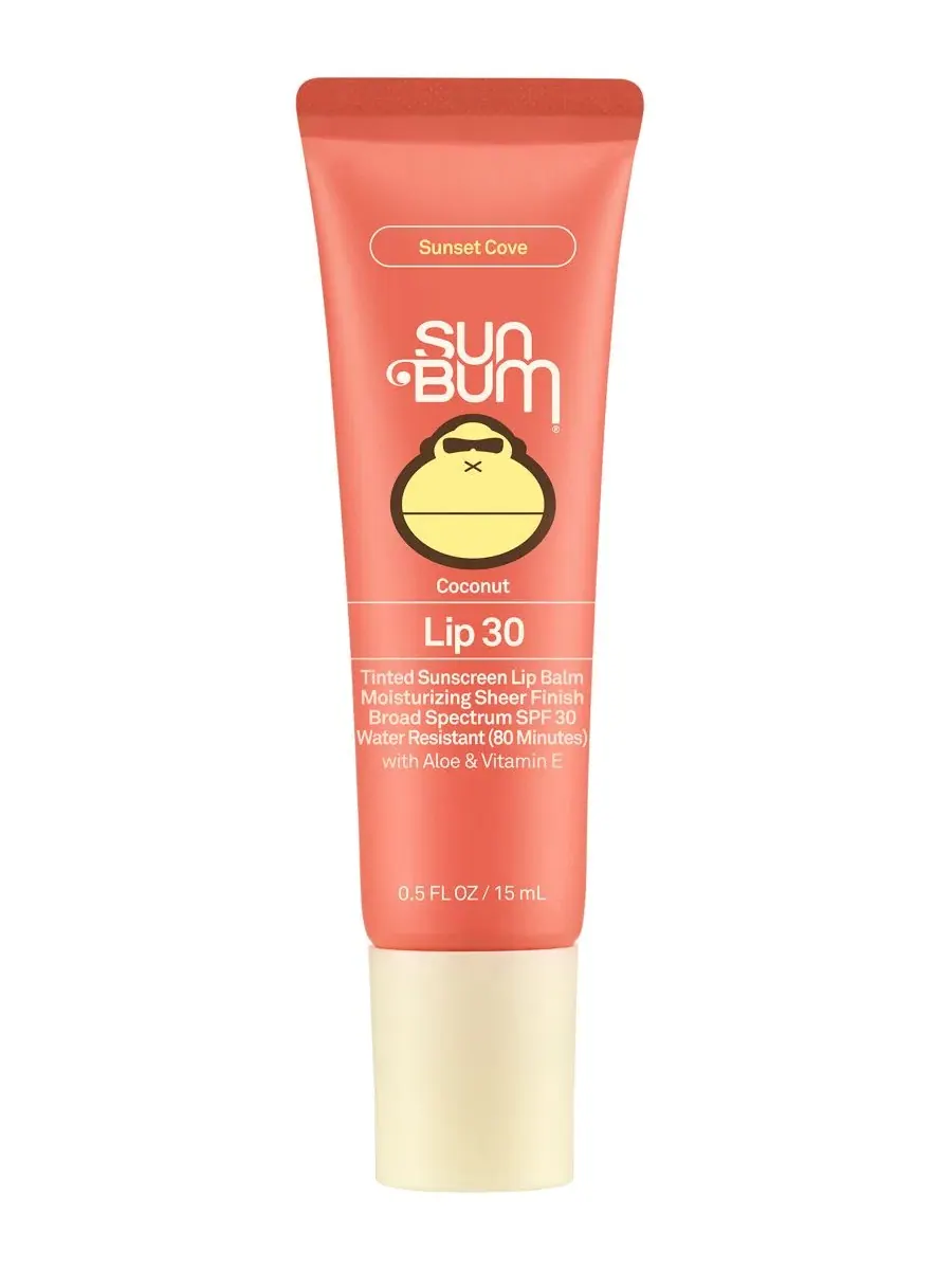 Оригинальный тонированный солнцезащитный бальзам для губ SPF 30, 14 г Sun Bum, sunset cove — изображение 1 из 10