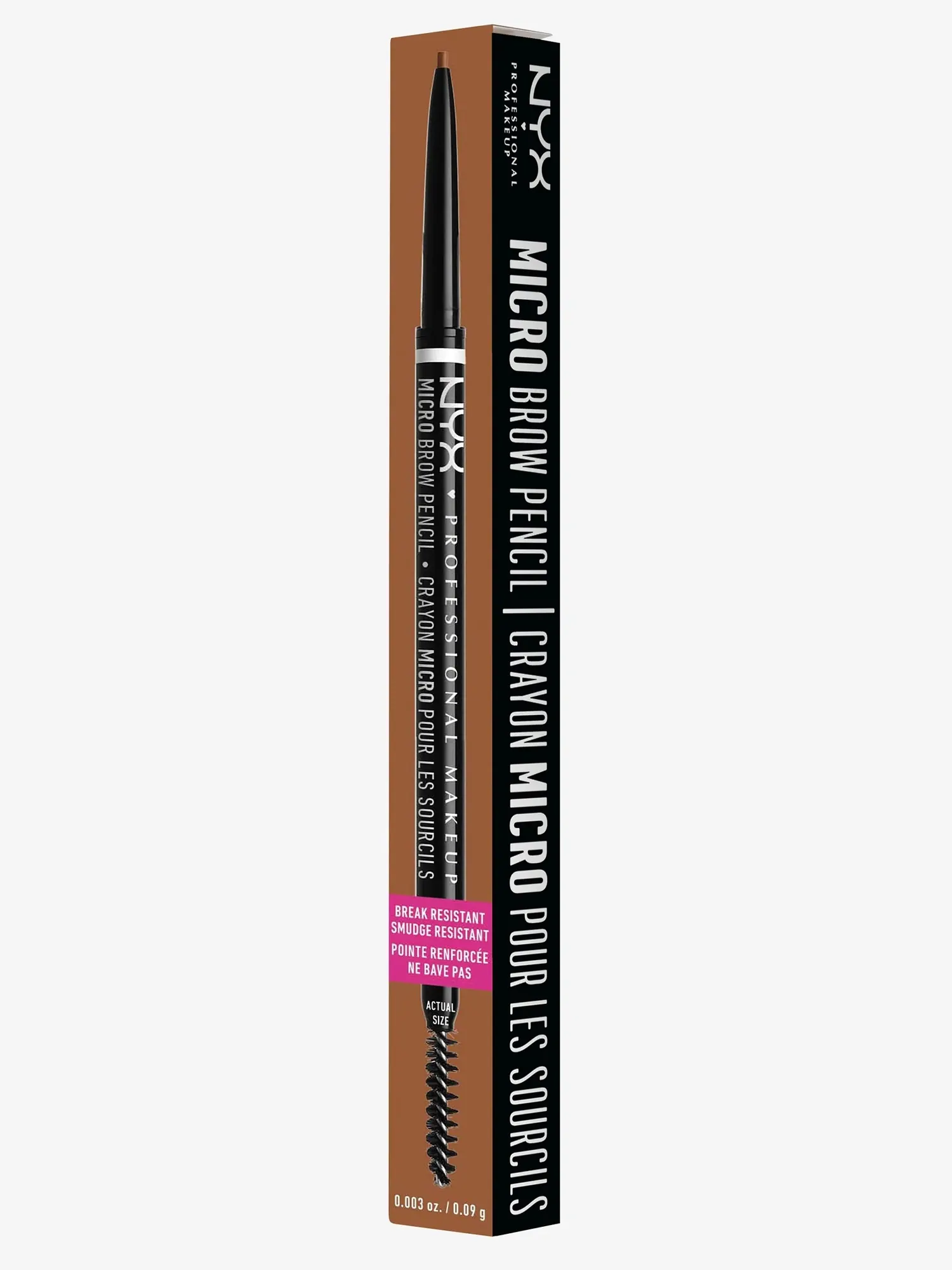 Карандаш для бровей Nyx Professional Makeup Micro, rich auburn — изображение 3 из 4