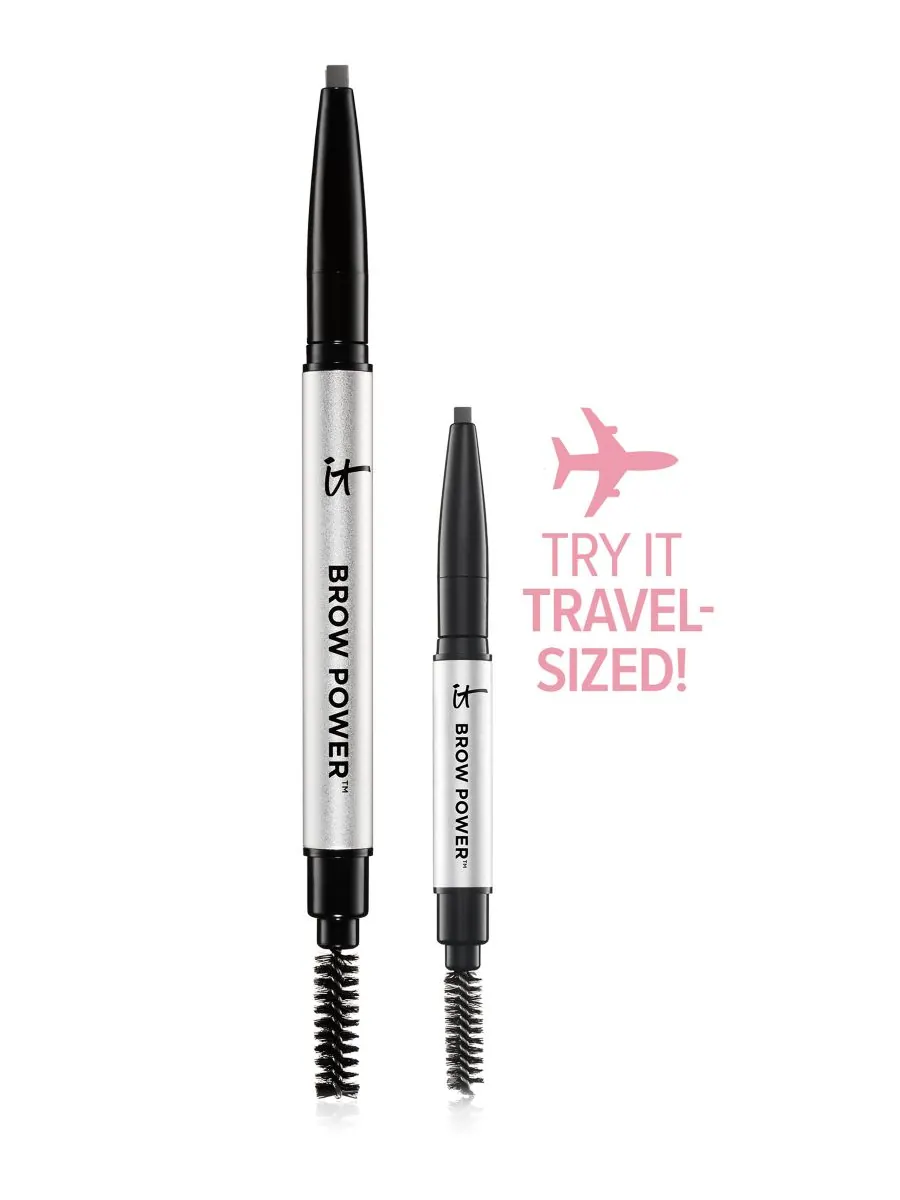 Карандаш для бровей Brow Power Universal IT Cosmetics, цвет universal dark brunette — изображение 7 из 8