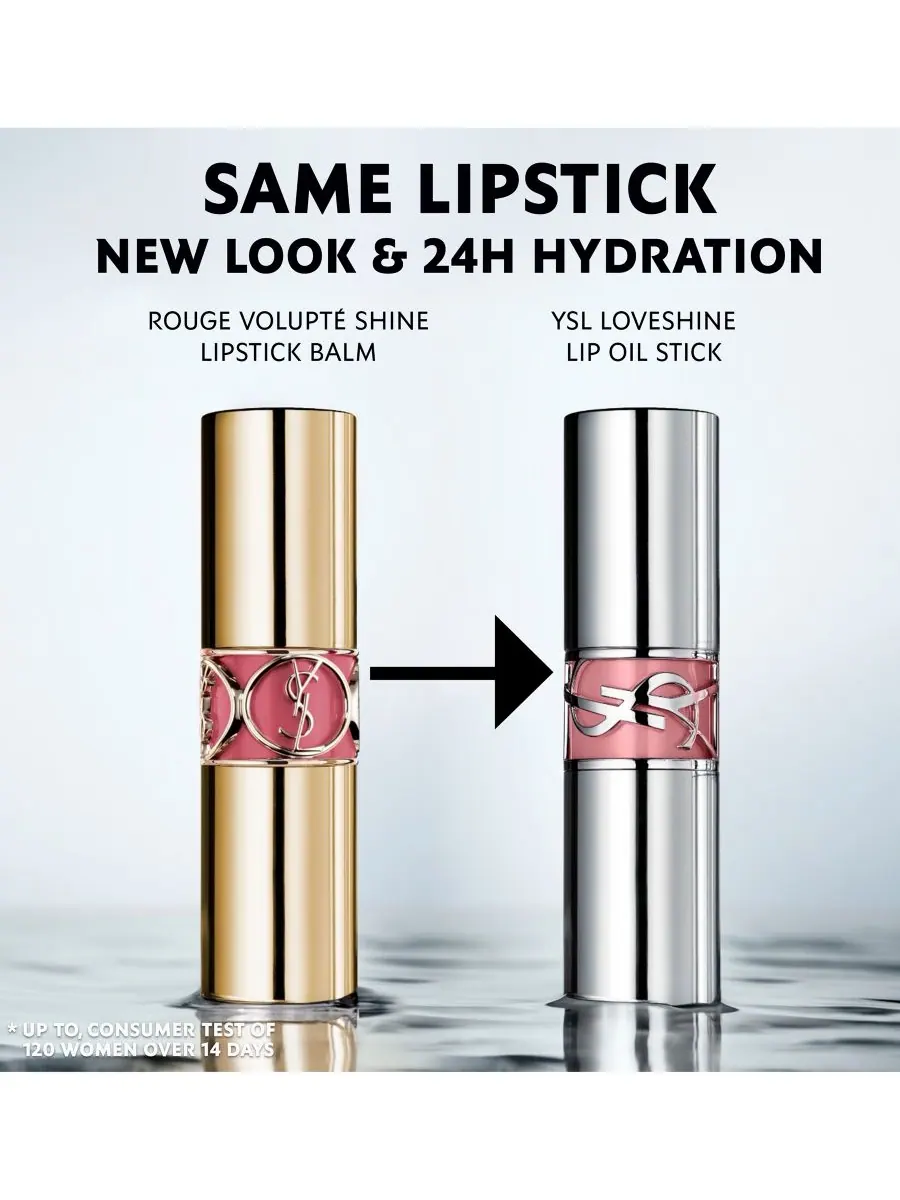 Губная помада Yves Saint Laurent Loveshine, 80 glowing lava, 3.2 г — изображение 5 из 7