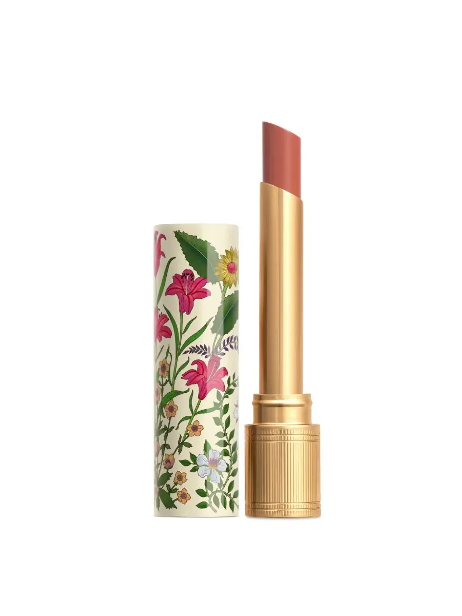Помада гибридная с блеском и уходом, 1.7 г Gucci Flora Limited Edition Gucci, 130 - Elsa Hazel — изображение 1 из 7