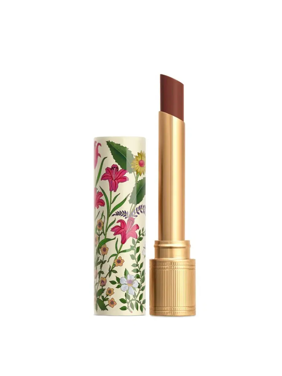 Губная помада с уходом и сиянием, 1.7 г, Flora Limited Edition Gucci, 122 - Eliza Ginger — изображение 1 из 7