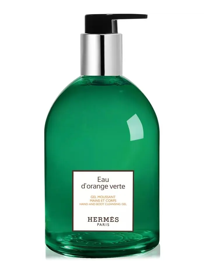 Очищающий гель для рук и тела Eau d'Orange Verte, 10,1 унции Hermès — изображение 1 из 3