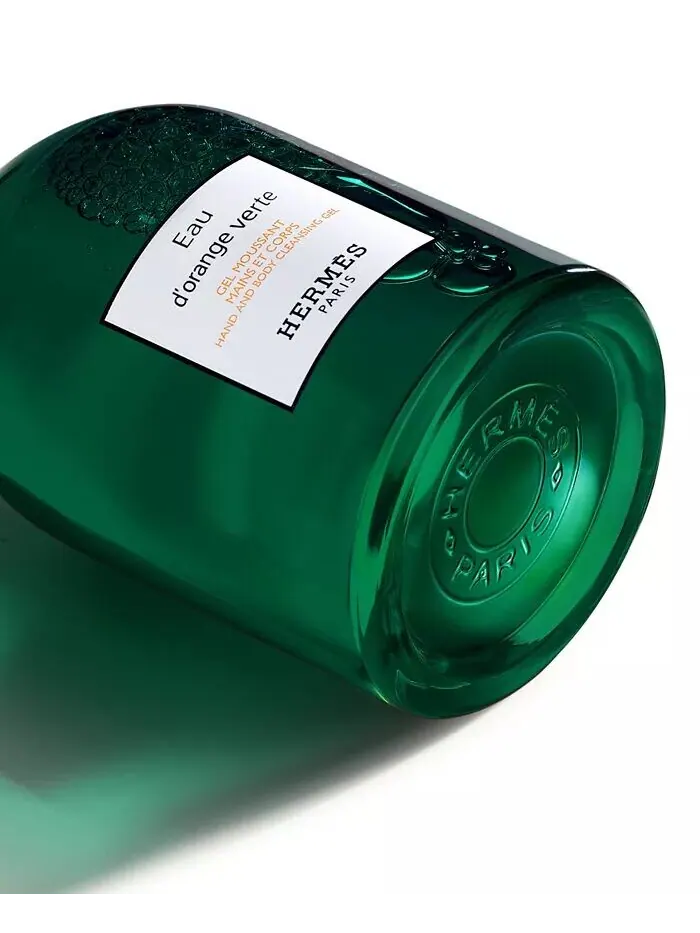 Очищающий гель для рук и тела Eau d'Orange Verte, 10,1 унции Hermès — изображение 2 из 3