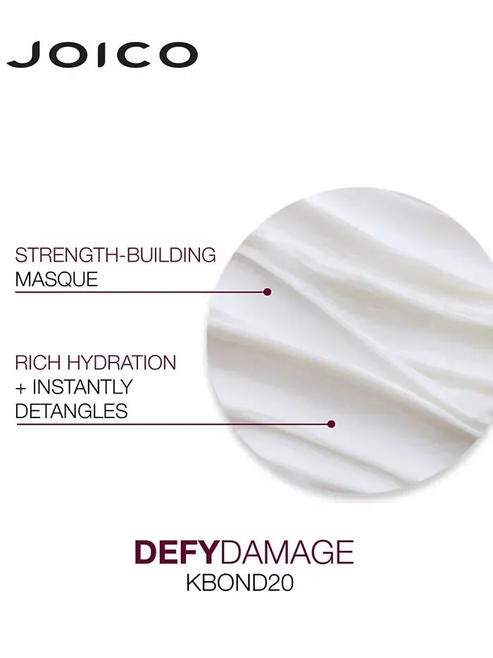 Силовая маска Defy Damage KBOND20, 5,1 унции Joico — изображение 6 из 6
