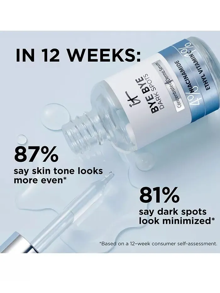 Сыворотка It Cosmetics — Bye Bye Dark Spots % концентрированная для дермы с ниацинамидом — изображение 3 из 8