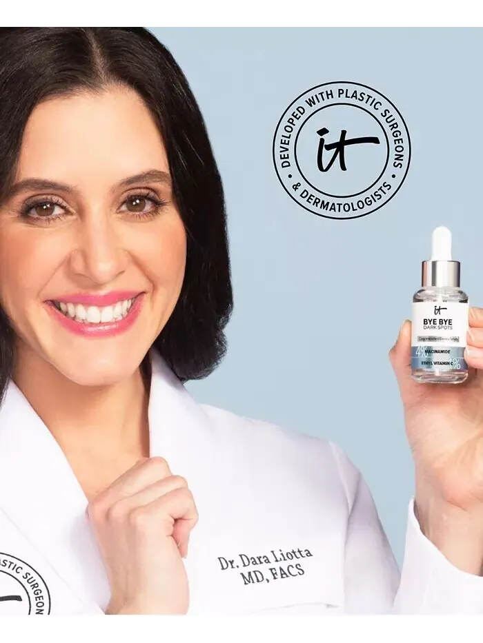 Сыворотка It Cosmetics — Bye Bye Dark Spots % концентрированная для дермы с ниацинамидом — изображение 6 из 8