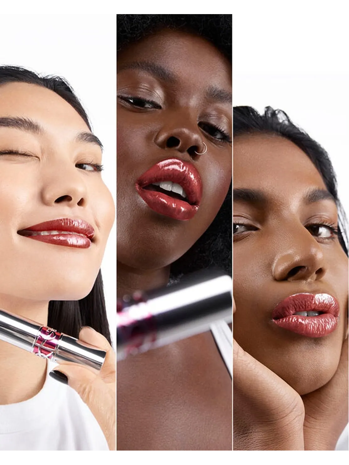 Блеск для губ Yves Saint Laurent Loveshine Candy Glaze, 6 - Burgundy Temptation, 3,2 г — изображение 3 из 4