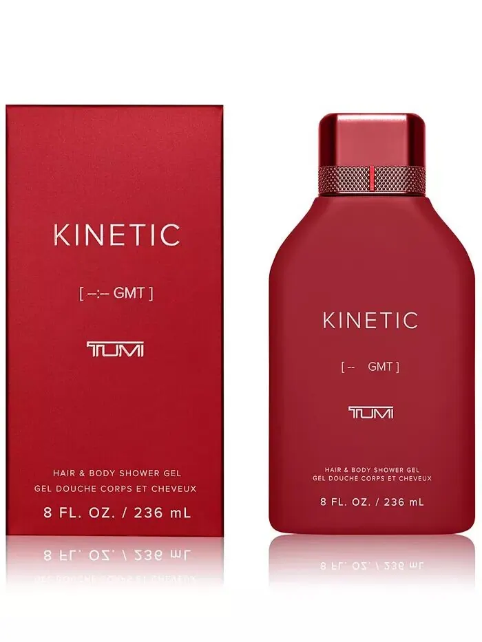 Гель для душа Tumi Kinetic для мужчин, для волос и тела, 8 унций — изображение 3 из 4