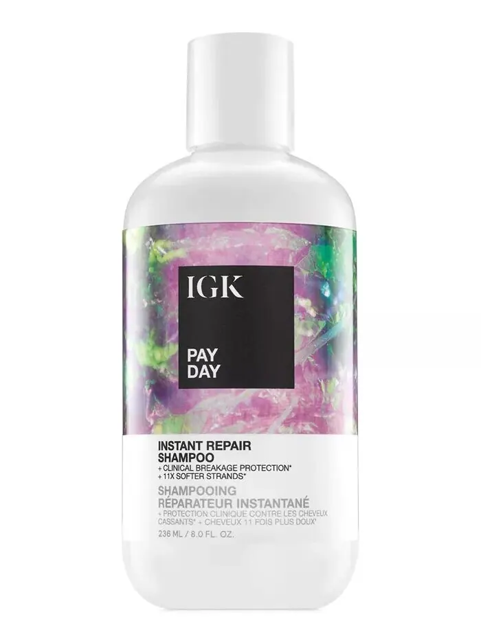Pay Day Мгновенно восстанавливающий шампунь Igk Hair