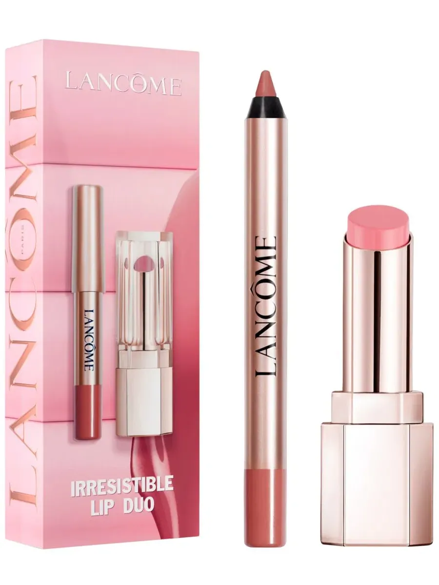 Набор для губ мини 2 предмета Lip Idôle, модель Irresistible Lancôme, Keep It Glowy — изображение 1 из 8