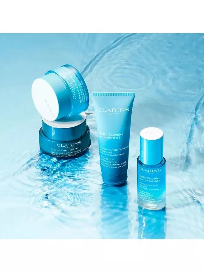 Крем для лица Clarins — Ночной увлажняющий Hydra-Essentiel с двойной гиалуроновой кислотой — изображение 9 из 9