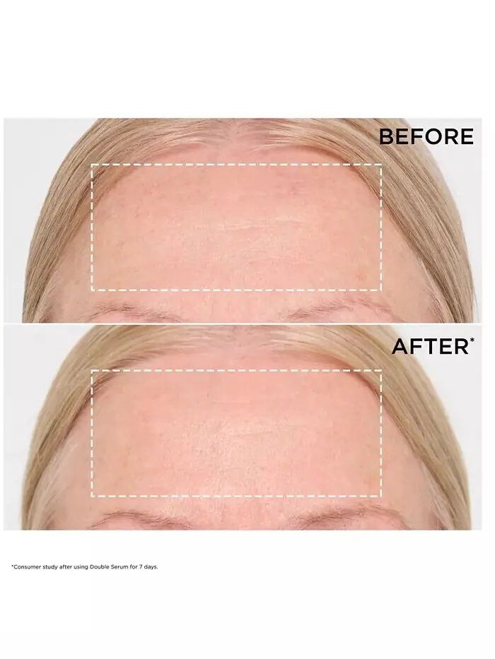 Сыворотка Clarins — Двойная для укрепления, разглаживания, усиления сияния и сужения пор — изображение 4 из 14