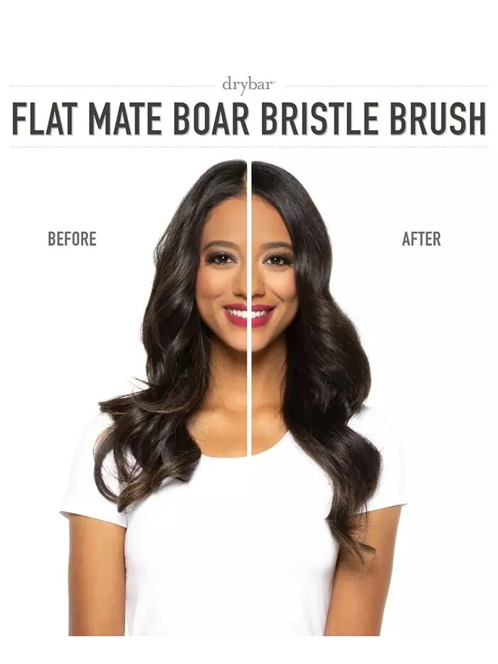Плоская щетка из кабаньей щетины Mate Drybar — 4