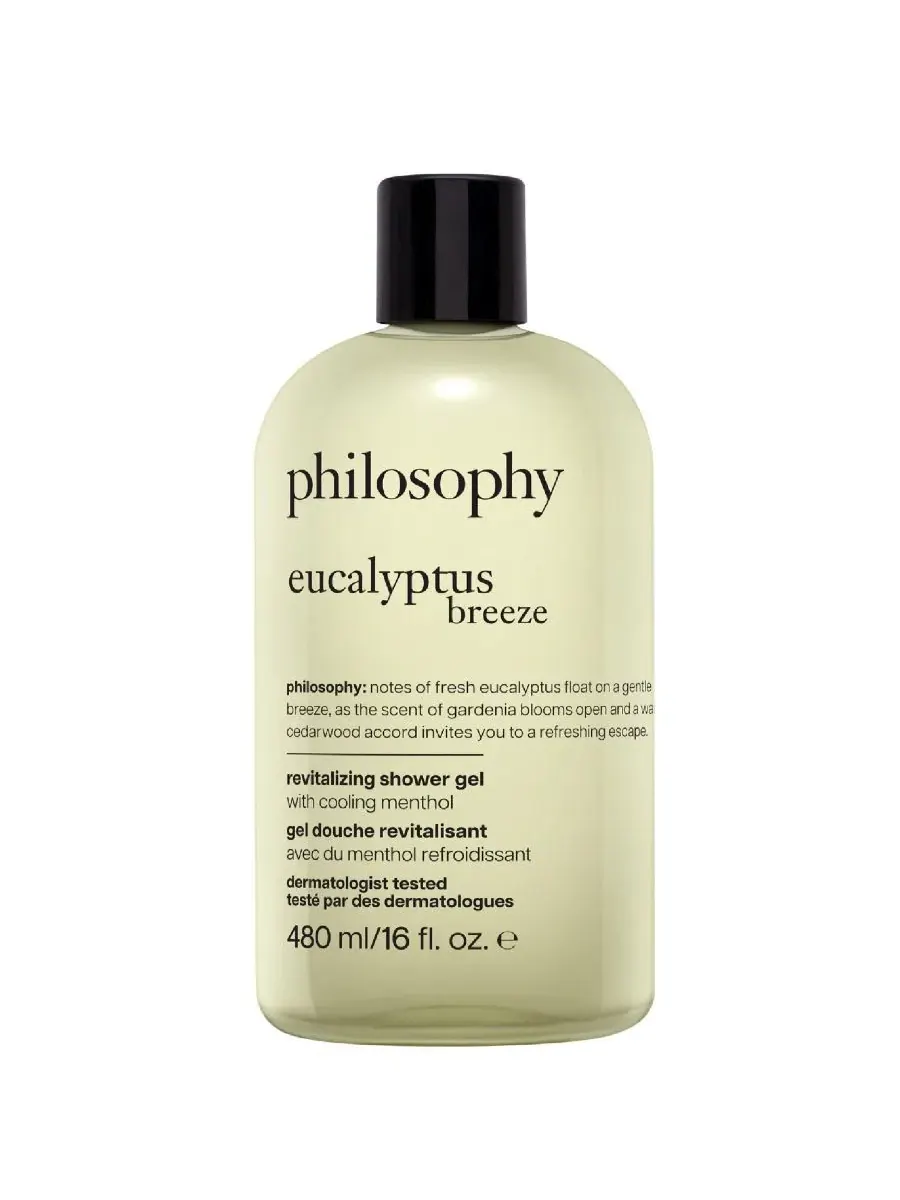 Гель для душа Revitalizing Eucalyptus Breeze, 473 мл philosophy, Eucalyptus Breeze