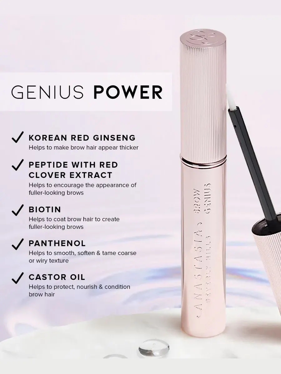 Сыворотка для бровей Brow Genius Deluxe Mini, 2 мл Anastasia Beverly Hills, N/A — изображение 3 из 7