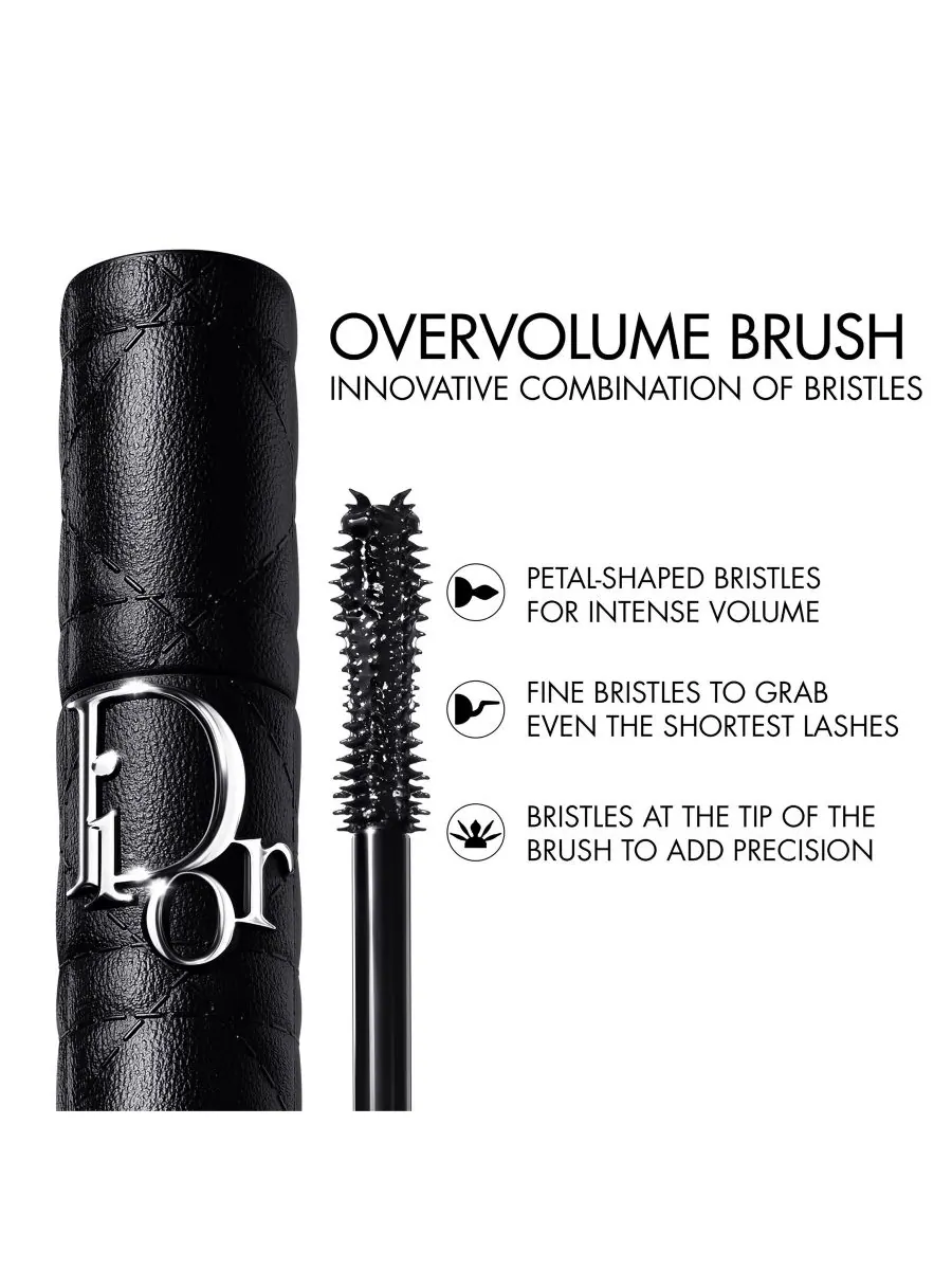 Тушь для ресниц Diorshow Overvolume Extreme Volume DIOR, цвет 090 overblack — изображение 3 из 10
