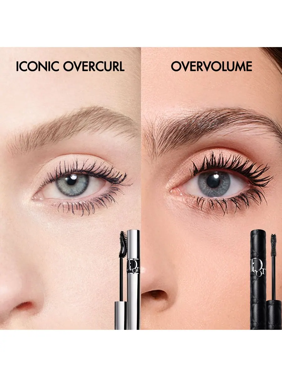 Тушь для ресниц Diorshow Overvolume Extreme Volume DIOR, цвет 090 overblack — изображение 8 из 10