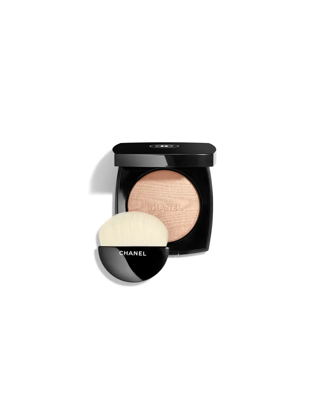 Мерцающая пудра-хайлайтер Chanel Poudre Lumière, 10 ivory gold, 8.5 г — изображение 1 из 3