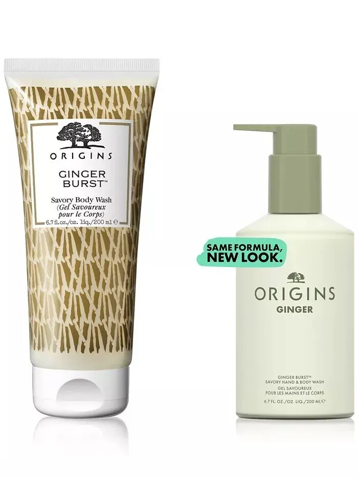 Средство для мытья рук и тела Ginger Burst Savory, 6,7 унций Origins — изображение 2 из 3