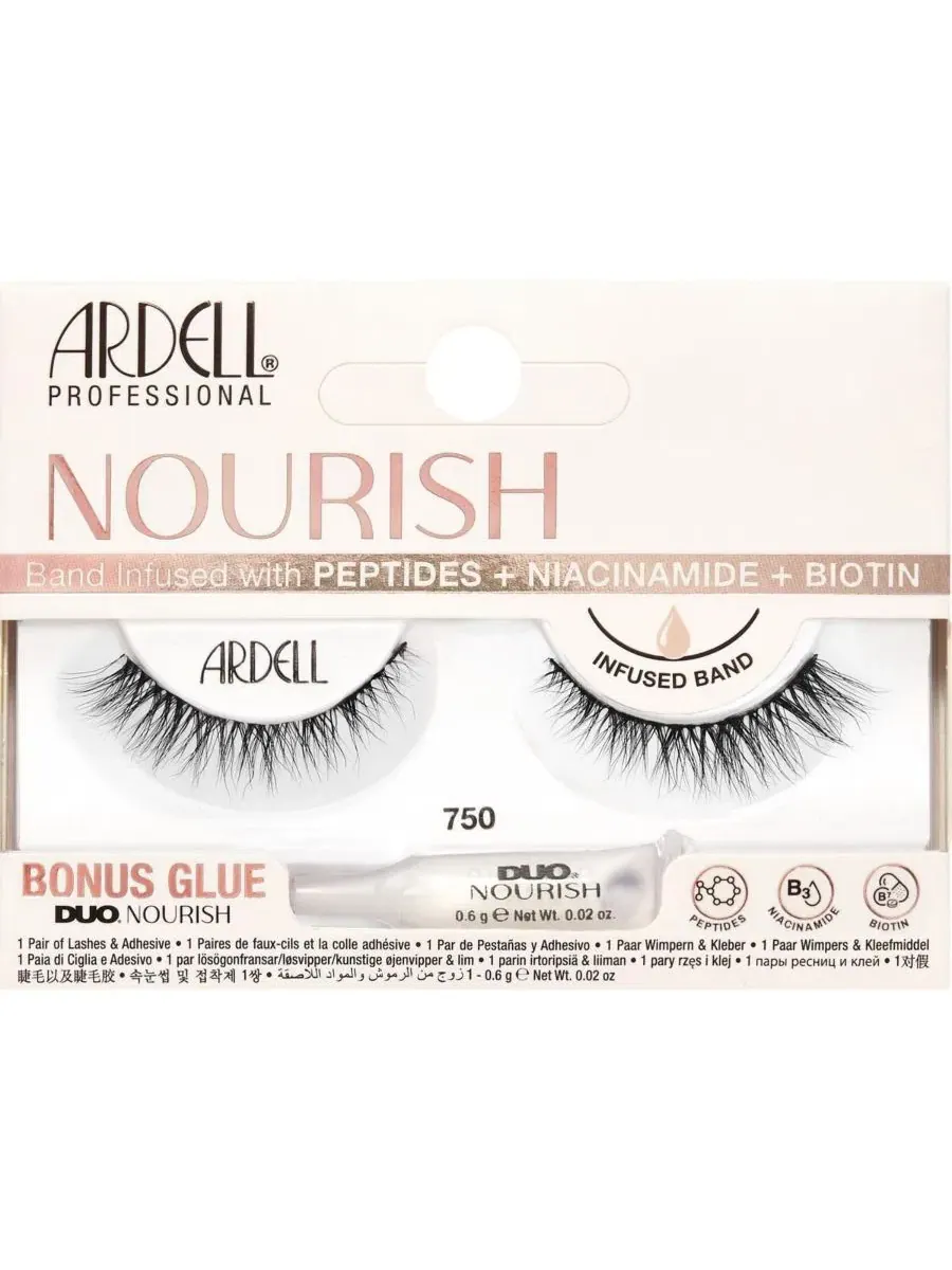 Накладные ресницы Nourish Natural Lashes Ardell, 750