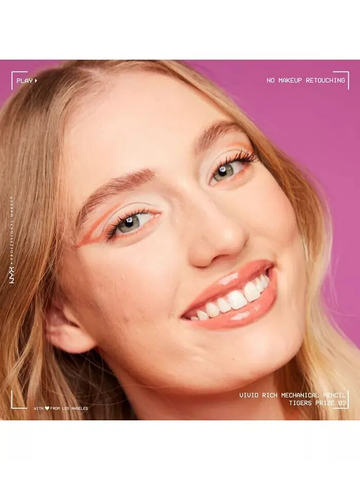 Выдвижная подводка для глаз Vivid Rich Nyx Professional Makeup, цвет Tigers Prize — изображение 5 из 11