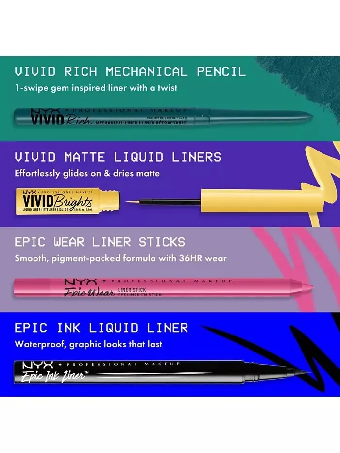 Выдвижная подводка для глаз Vivid Rich Nyx Professional Makeup, цвет Tigers Prize — изображение 8 из 11
